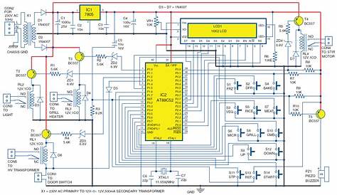 drop in oven wiring diagram