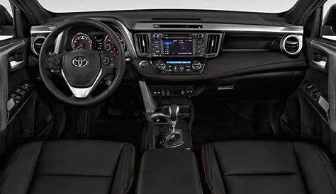 2016 toyota rav4 hybrid interior