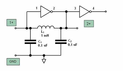 inverter oscillator circuit diagram