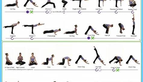 Printable Yoga Pose Chart