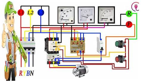 3 phase failure relay circuit diagram