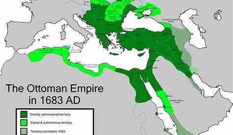 The Greatest Extent of the Ottoman Empire in Europe (1683 CE