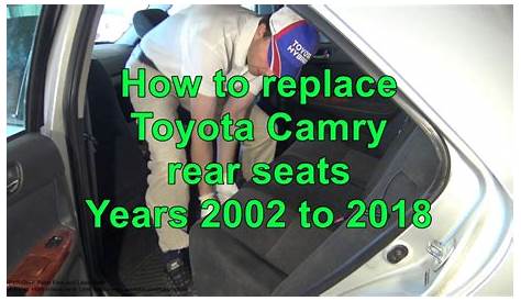 Tip 85+ about toyota camry replacement seats unmissable - in.daotaonec