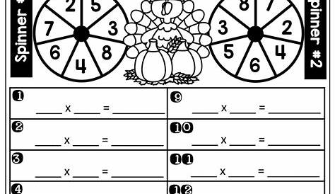 Multiplication Strategies 3rd Grade Worksheets - Free Printable