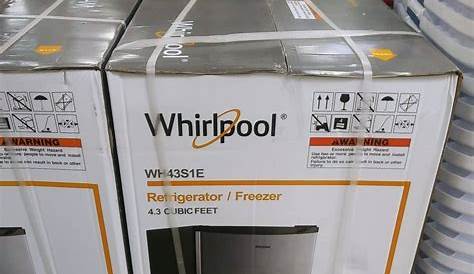 whirlpool mini fridge wh43s1e start relay