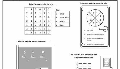 Room Activity Worksheet | Free math worksheets, Math worksheets, Worksheets