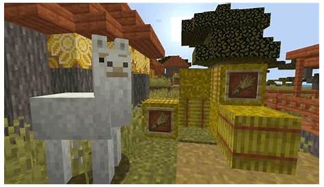 what do llamas eat minecraft