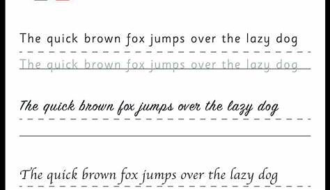 Free Printable Handwriting Practice Worksheets for Adults [PDF