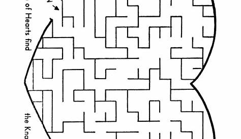 free printable kids maze worksheets