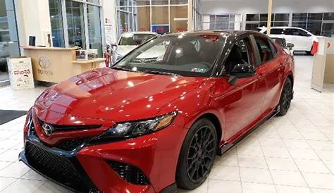2020 Supersonic Red Toyota Camry TRD #136388918 Photo #10 | GTCarLot