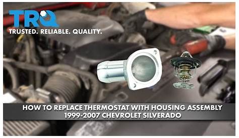 How To Change Thermostat 2014 Chevy Cruze