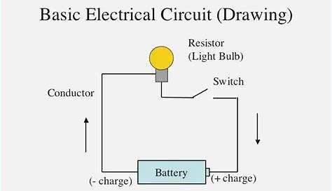 electric current circuit diagram