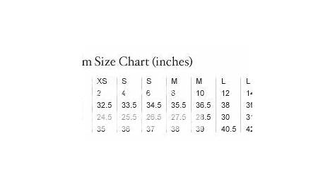 victoria's secret swim size chart