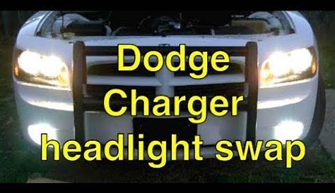 How to change Dodge Charger headlights - YouTube