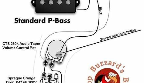 Bass Guitar Volume Wiring Diagram