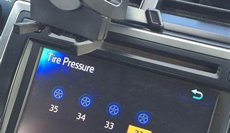 camry tire pressure light stays on