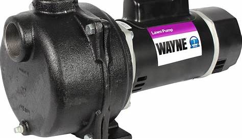wayne 2 hp lawn sprinkler pump