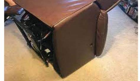 electric recliner stuck in open position