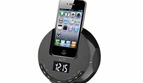 iLive Clock Radio for iPod and iPhone ICP101B - Newegg.com