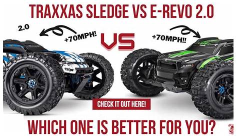 2023 Traxxas Sledge VS E-Revo 2.0. Which One Is Better For You?