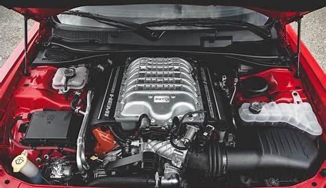 2015 Dodge Challenger SRT Hellcat Supercharged 6.2-Liter V-8 Engine