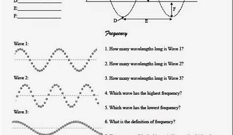 great vibrations worksheet answers