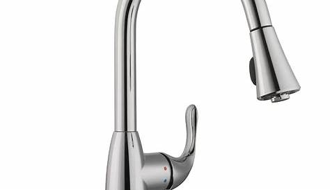 Glacier Bay Market Single-Handle Pull-Down Kitchen Faucet Sprayer in