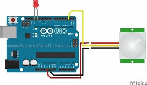 Arduino with PIR Motion Sensor | Random Nerd Tutorials