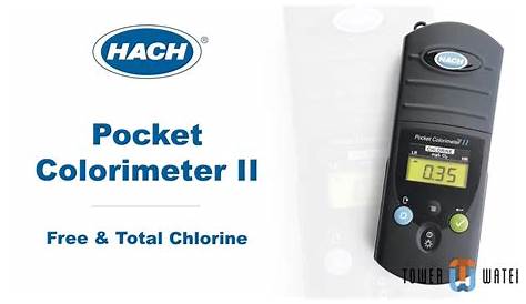 How to Use the Hach® Pocket Colorimeter™ II - YouTube