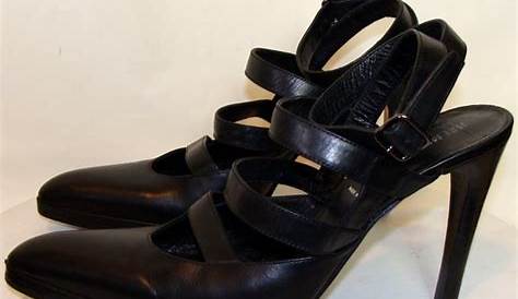 Helmut Lang | Shoes | Helmut Lang Womens Black Leather Shoes 39 85m