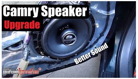 2007 toyota camry door speaker size