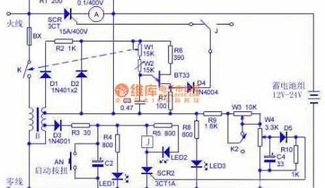 Index 13 - Battery Charger - power supply circuit - Circuit Diagram