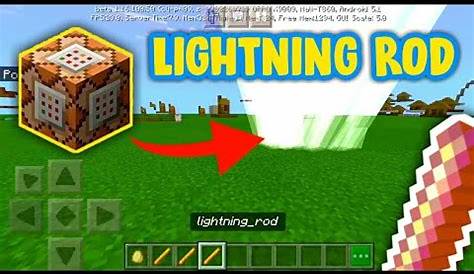 Minecraft Lightning Rod Tutorial (Fixed) - YouTube