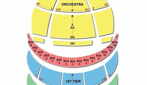 Kennedy Center Opera House Seating Chart | Seating Charts & Tickets