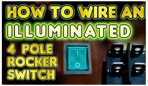 4 Pin Rocker Switch Wiring Diagram - Cadician's Blog