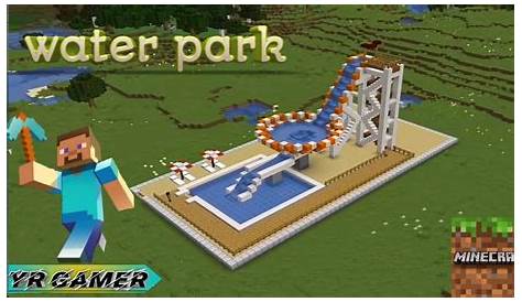 Minecraft: Water park build How to make a water park build in Minecraft