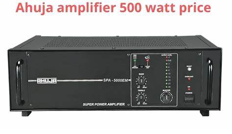 Ahuja Amplifier 500 Watt Circuit Diagram