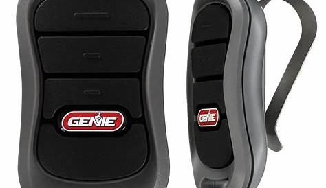 genie 3-button remote manual