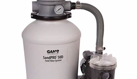 how to operate intex sand filter pump