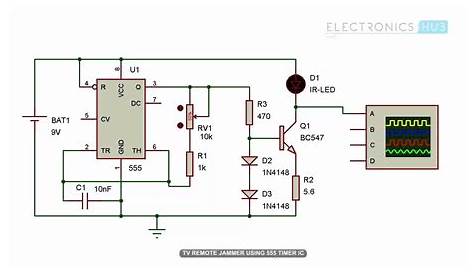 Tv Remote Circuit Diagram - Circuit Diagram Images