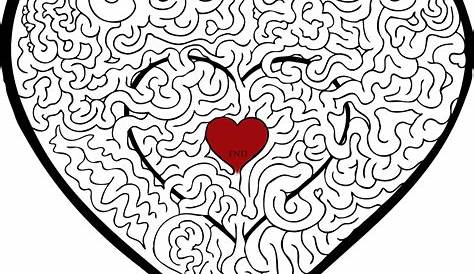 Valentines Mazes - Best Coloring Pages For Kids