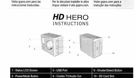 gopro hero 3 user manual
