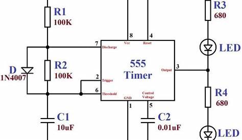 rc relay timer circuit diagram