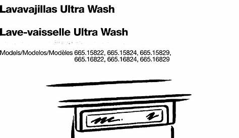 Kenmore 66515824000 User Manual DISHWASHER Manuals And Guides L0080004