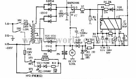Drinking fountain circuit diagram 02 - Electrical_Equipment_Circuit