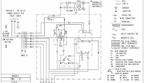 Air Handler Wiring Diagram Trane Model Number Twe040e13fb2 - Wiring