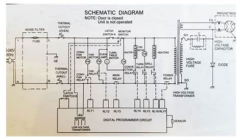 ge microwave oven wiring diagram
