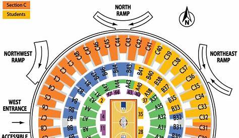 Illini Tickets: Basketball Seating Chart - University of Illinois State