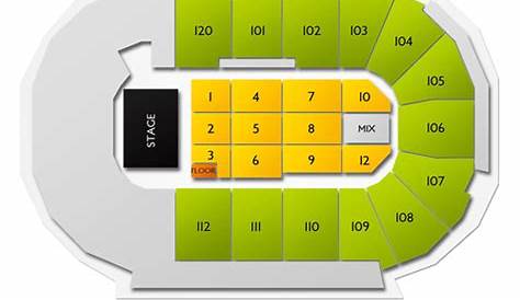 hertz arena detailed seating chart