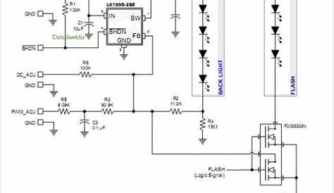 camera flash circuit schematic